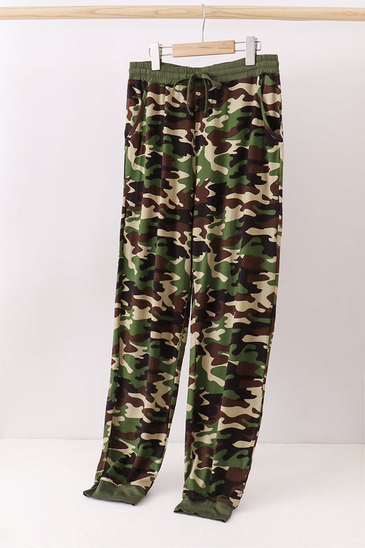 Classic Camo bamboo dad pants
