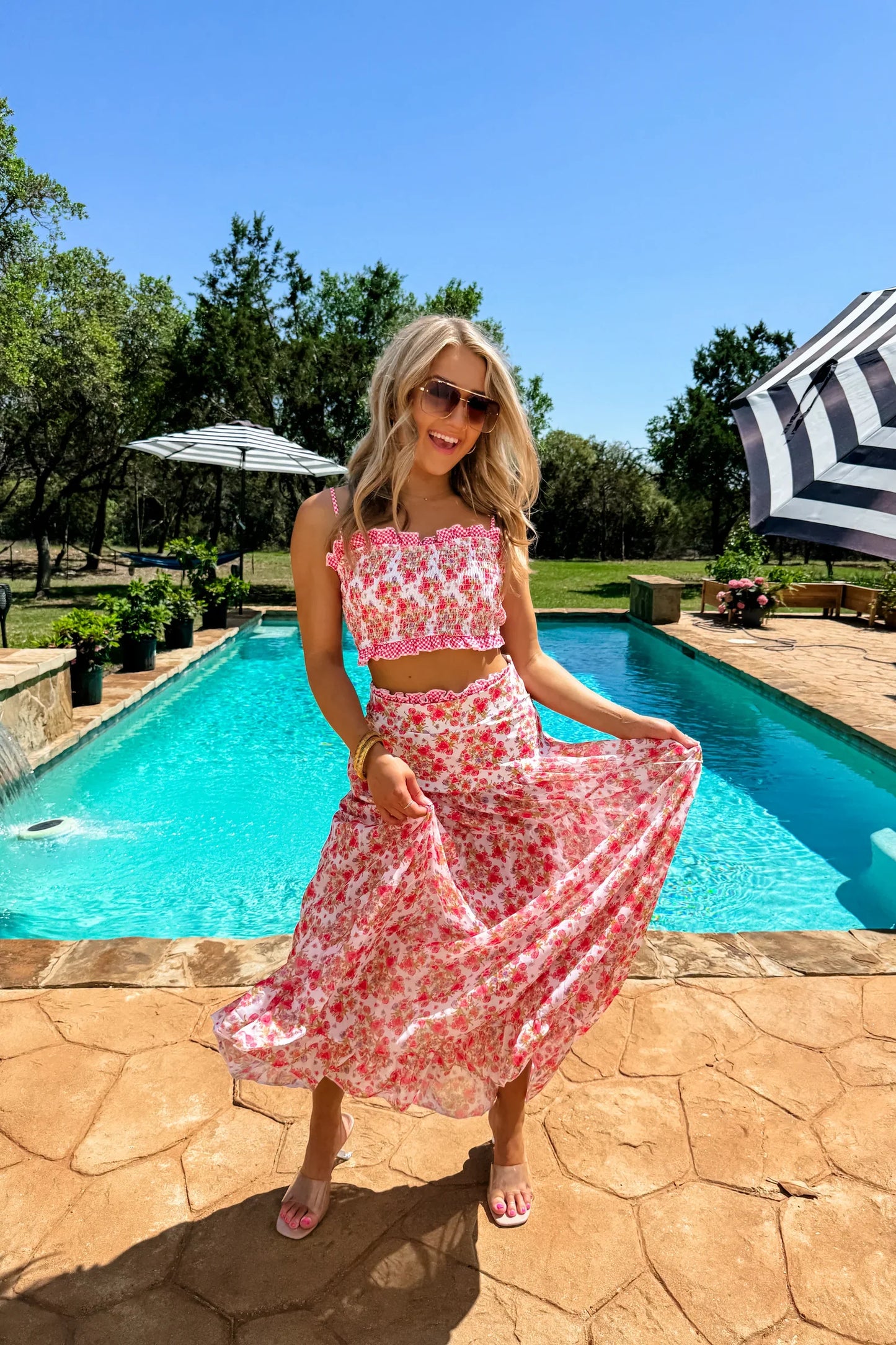 PREORDER: Island Vibes Amalfi Blooms Swim Set