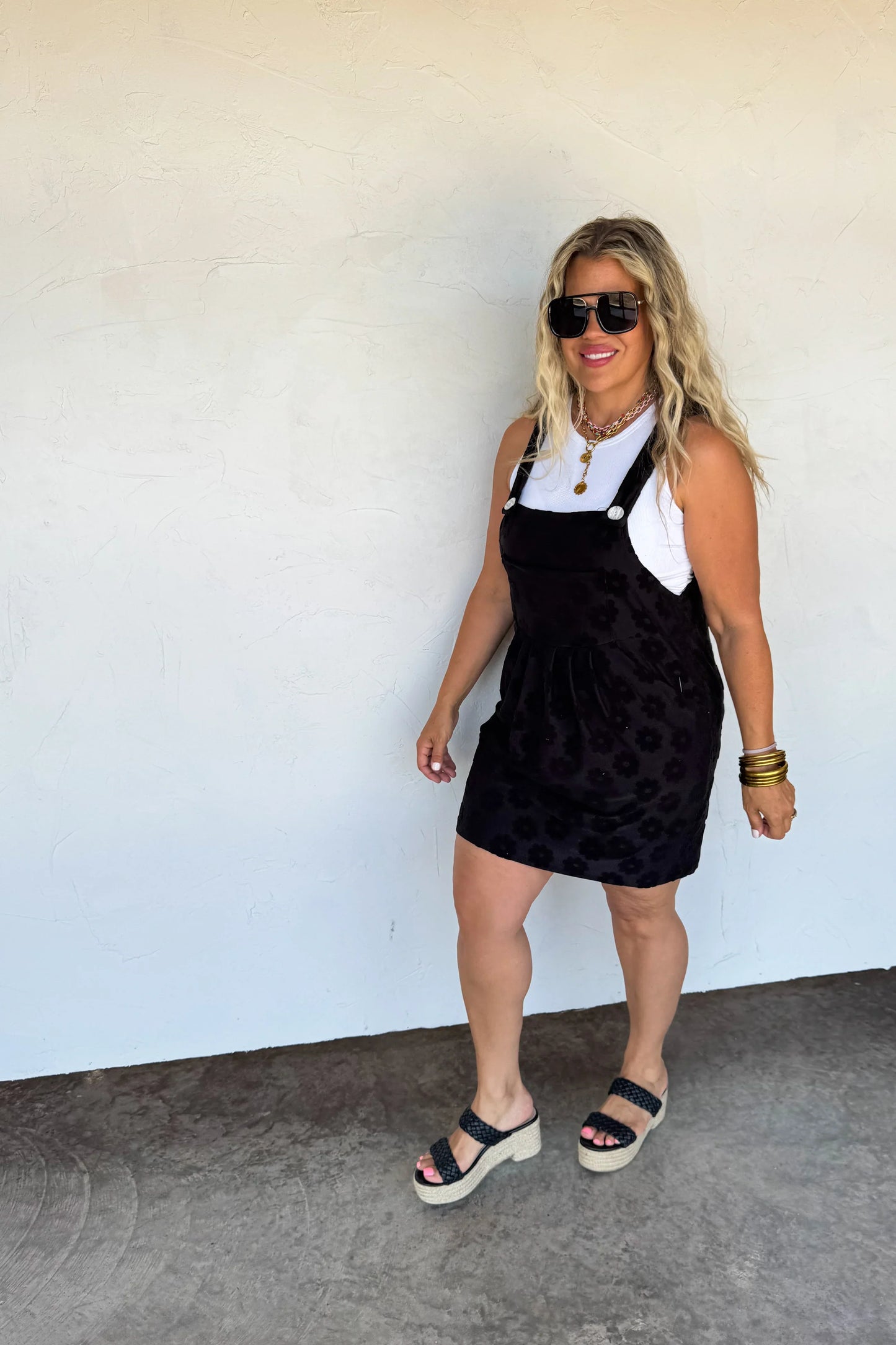 PREORDER: Sunshine & Daisies Overall Dress