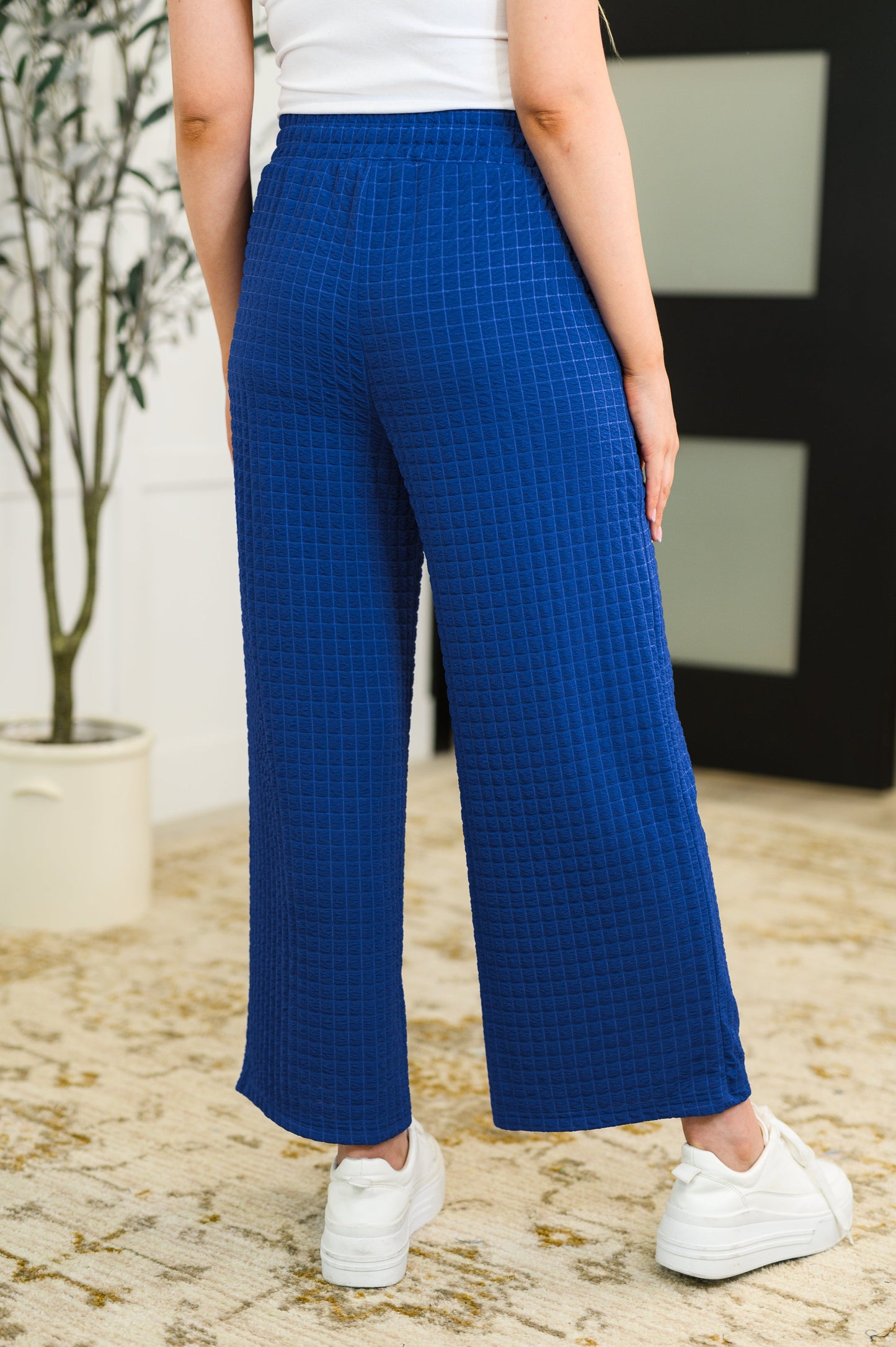 Listen Intently Textured Top and Pants Set
